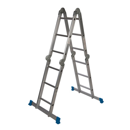 Silverline - Multifunctionele ladder met platform
