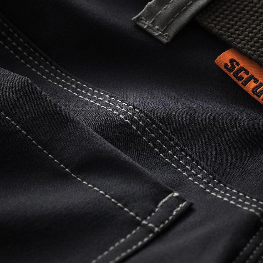 Scruffs - Trade Flex werkshorts, donker grijs