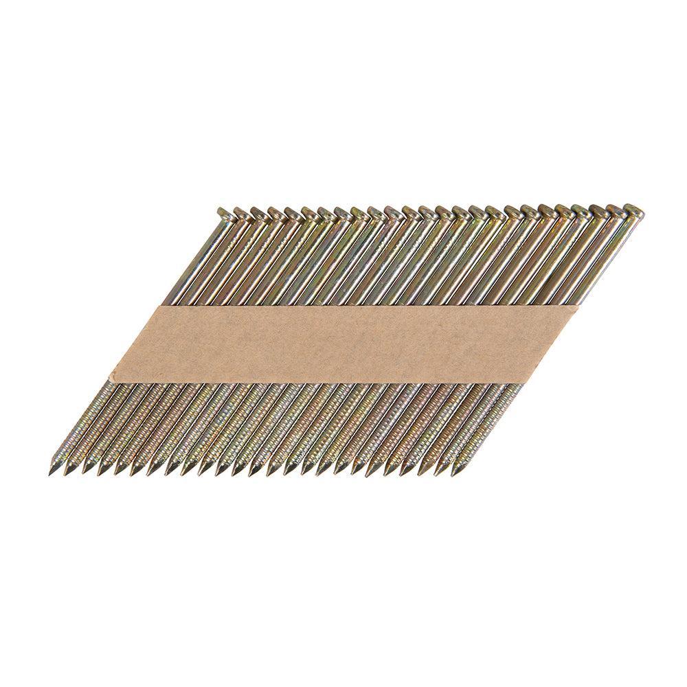 Fixman - Gegalvaniseerde ring spijkers, 2500 pk. 3,1 x 75 mm