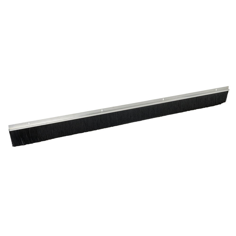 Fixman - Aluminium garagedeur tochtstrip, 50 mm borstelharen 2134 mm, aluminium