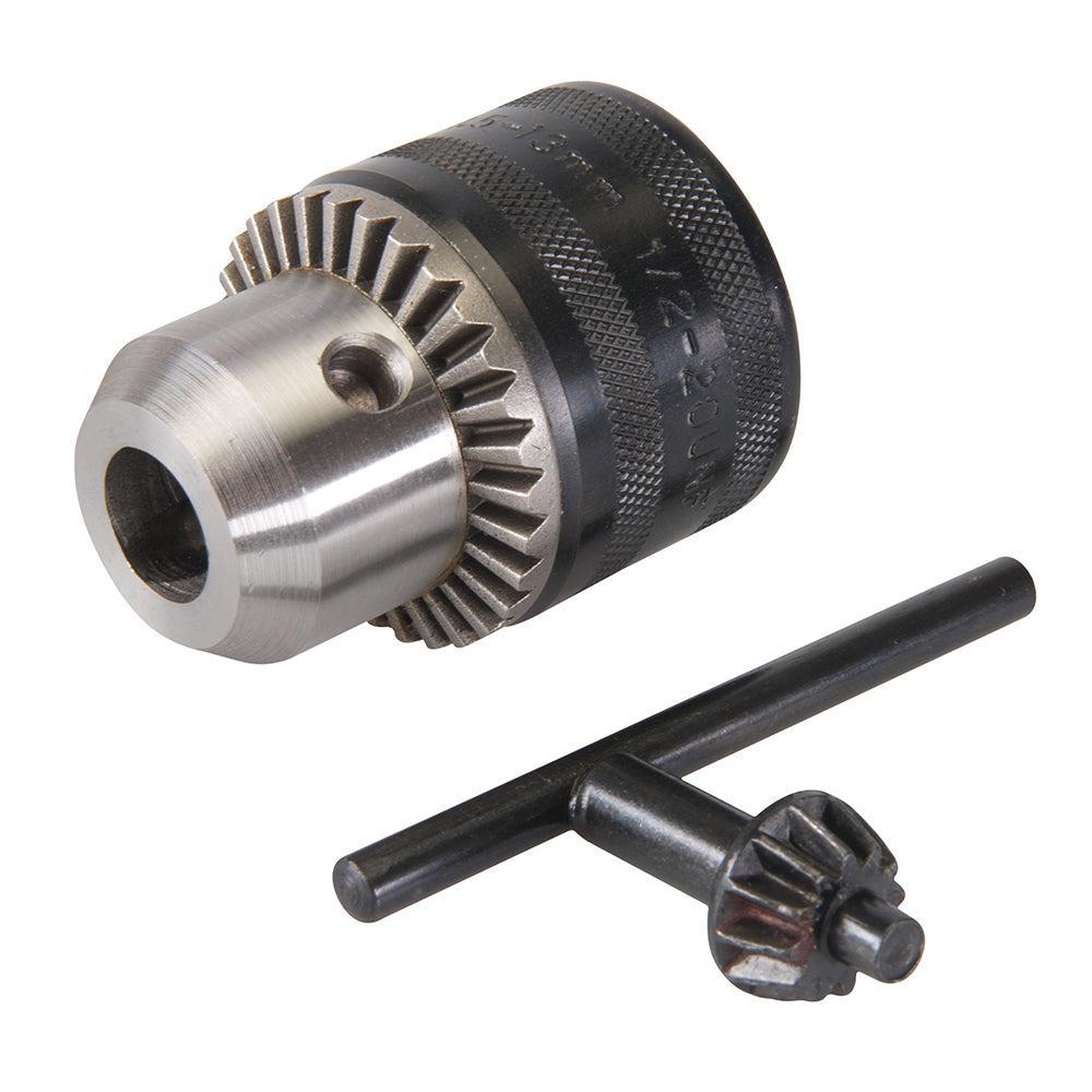 Silverline - 2-delige spankop met sleutel set 13 mm - 1/2" 20UNF