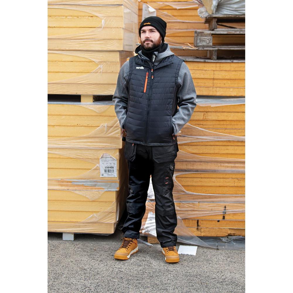 Scruffs - Werkbroek Worker Plus, zwart