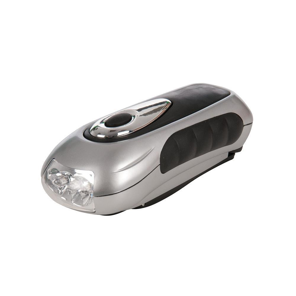Silverline - LED opwindbare zaklamp 3 LED