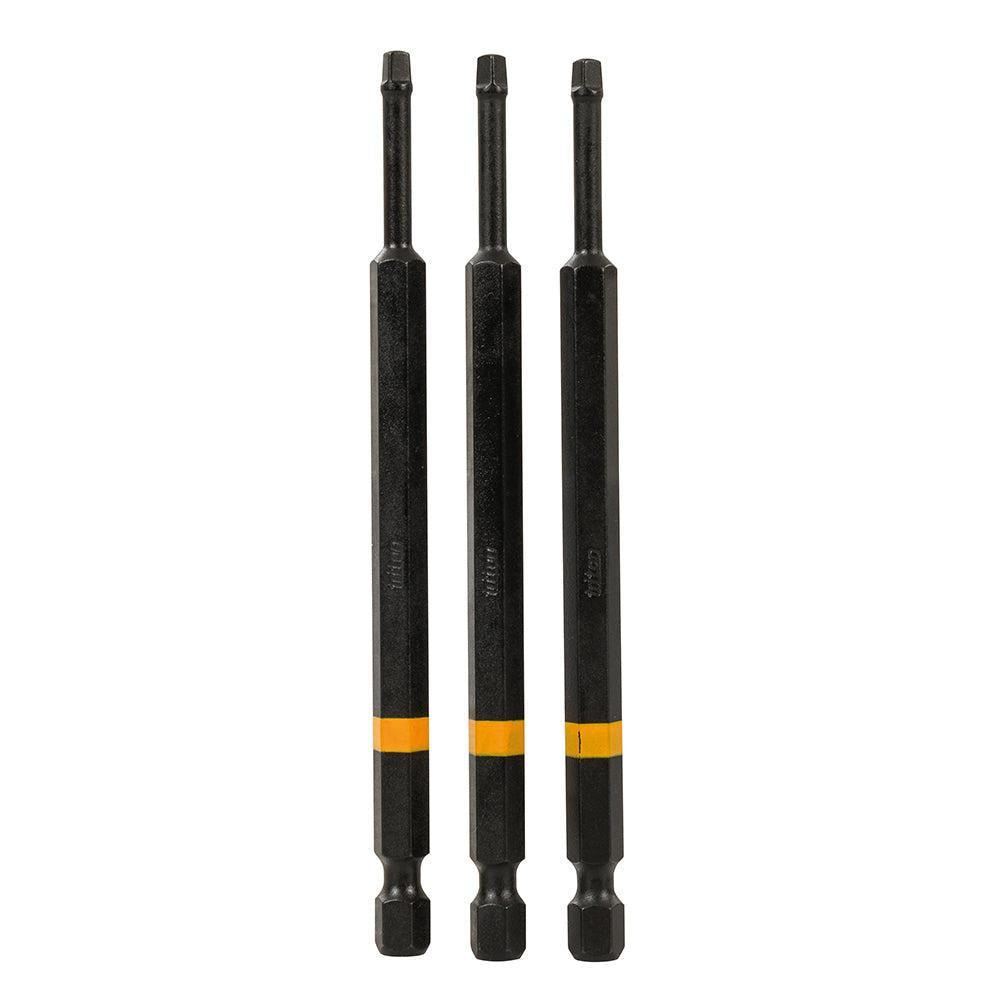 Triton - Vierkante impact schroefbit, 3 pk. R2, 110 mm