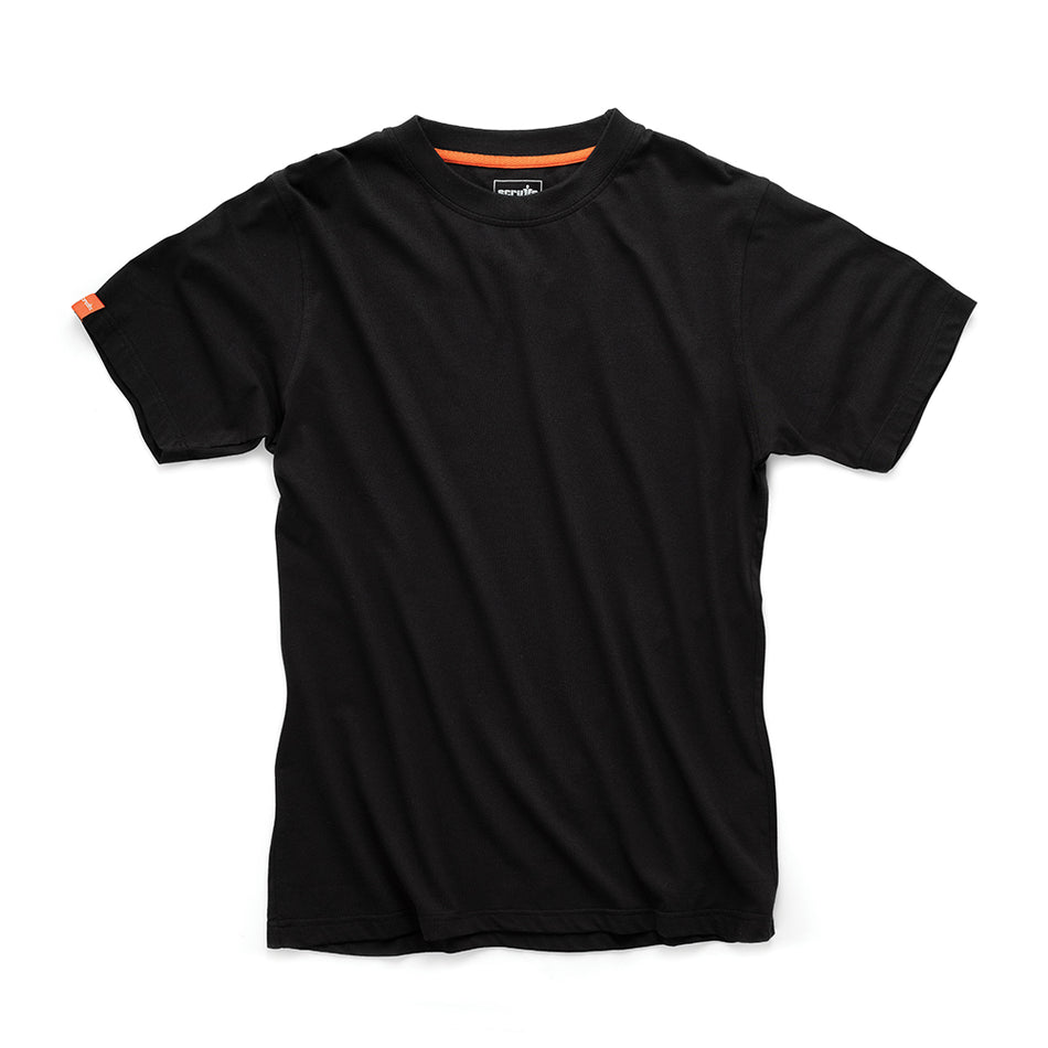 Scruffs - Eco Worker T-shirt,  zwart