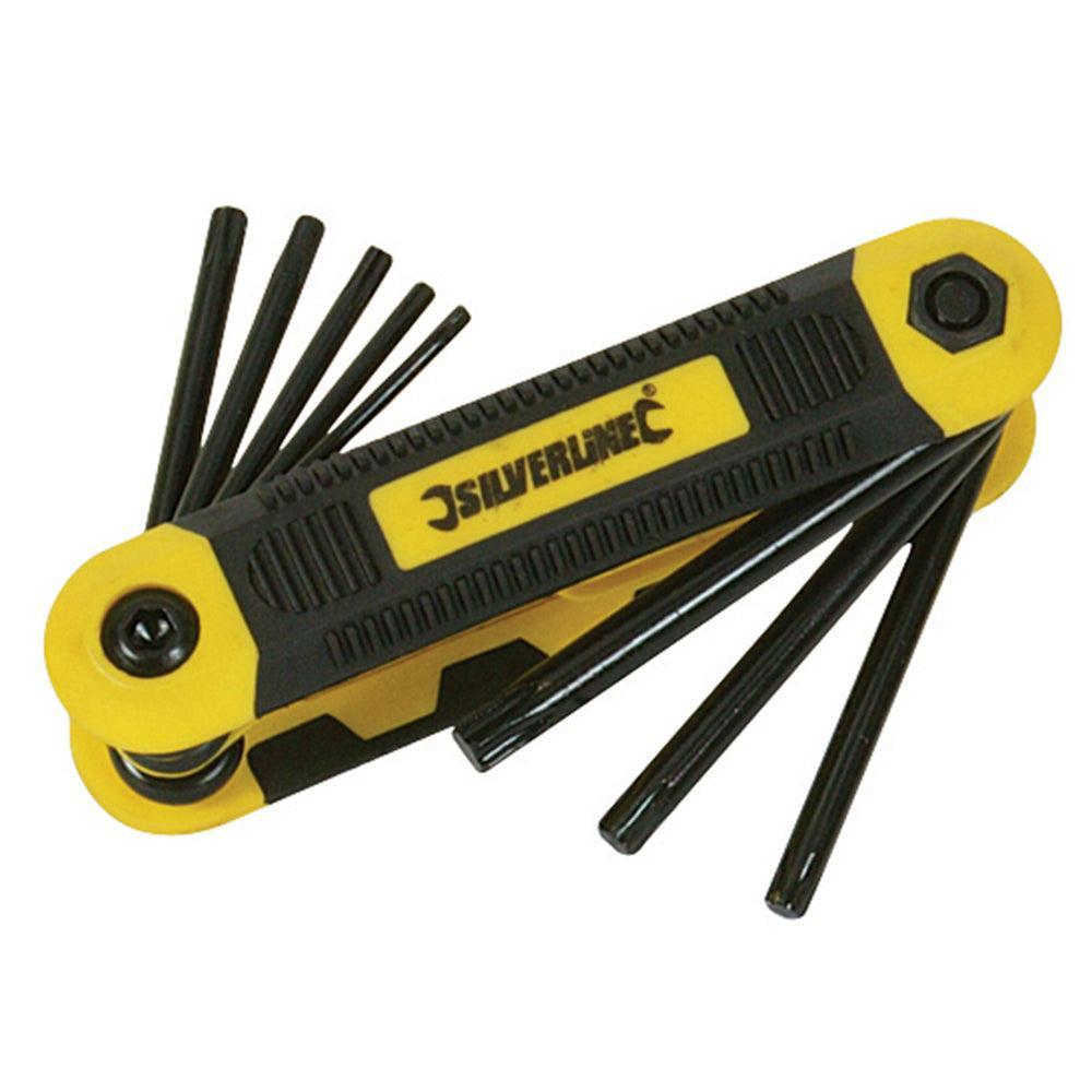 Silverline - 8-delige metrische Trx sleutel T9 - T40