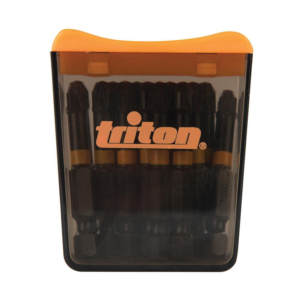 Triton - Pozidriv impact schroefbit, 15 pk. PZ3, 50 mm