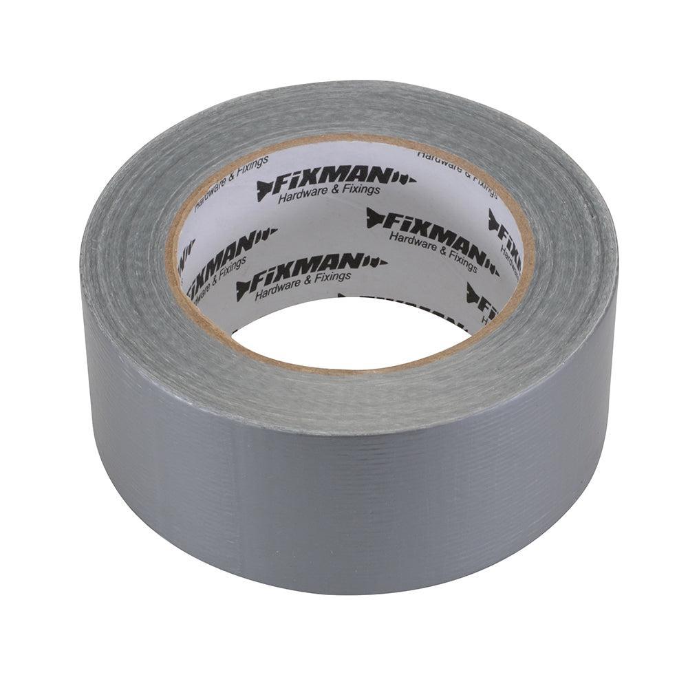 Fixman - 'Heavy-Duty' tape 50 mm x 50 m, zilver