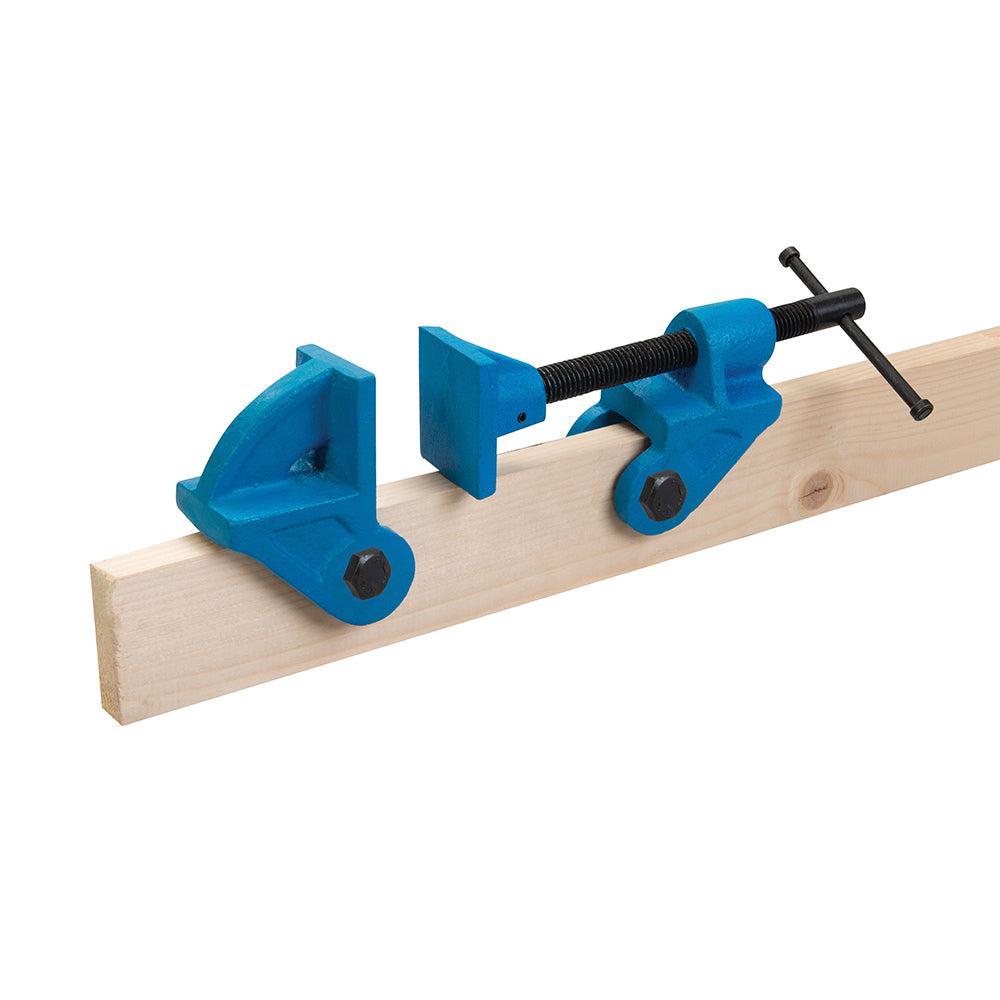 Silverline - Bankschroef set 40 mm kaak