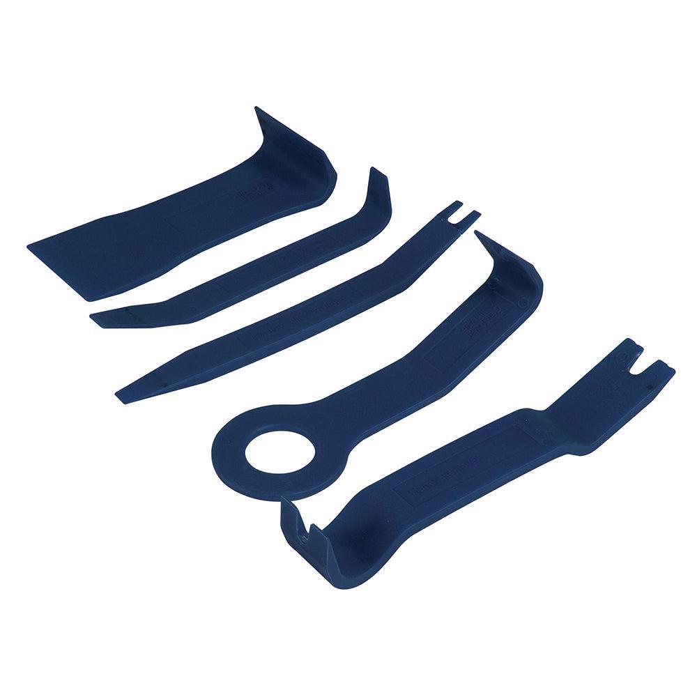 Silverline - 5-delige carrosserie en bekleding gereedschap set