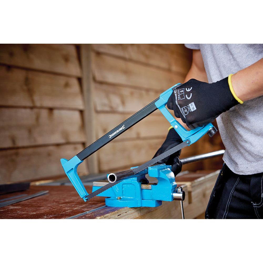 Silverline - Bankschroef, 100 mm (4") Kaak capaciteit 100 mm, 4,5 kg