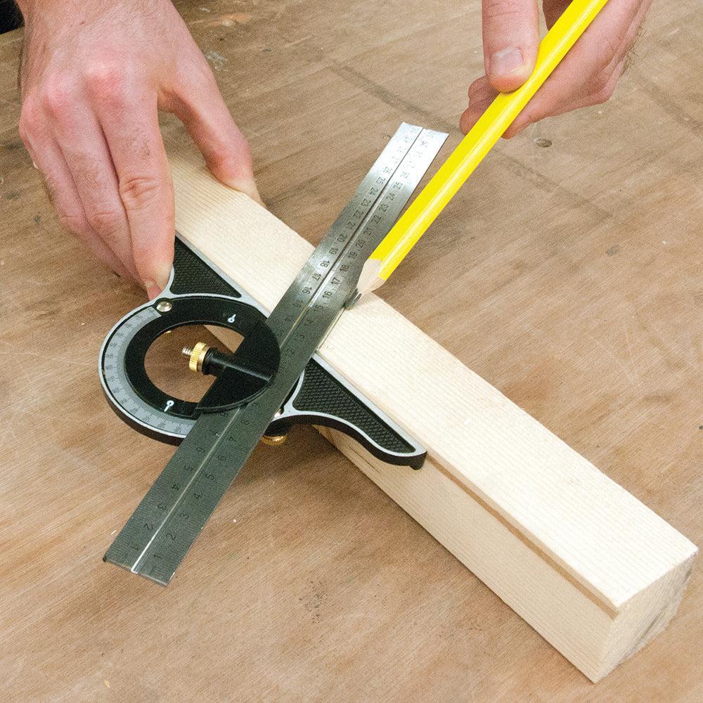 Silverline - Universele hoekmeter 300 mm