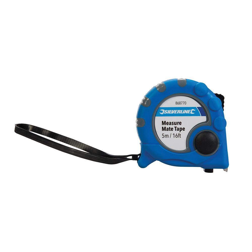 Silverline - 'Measure Mate' rolmaat 5 m x 19 mm