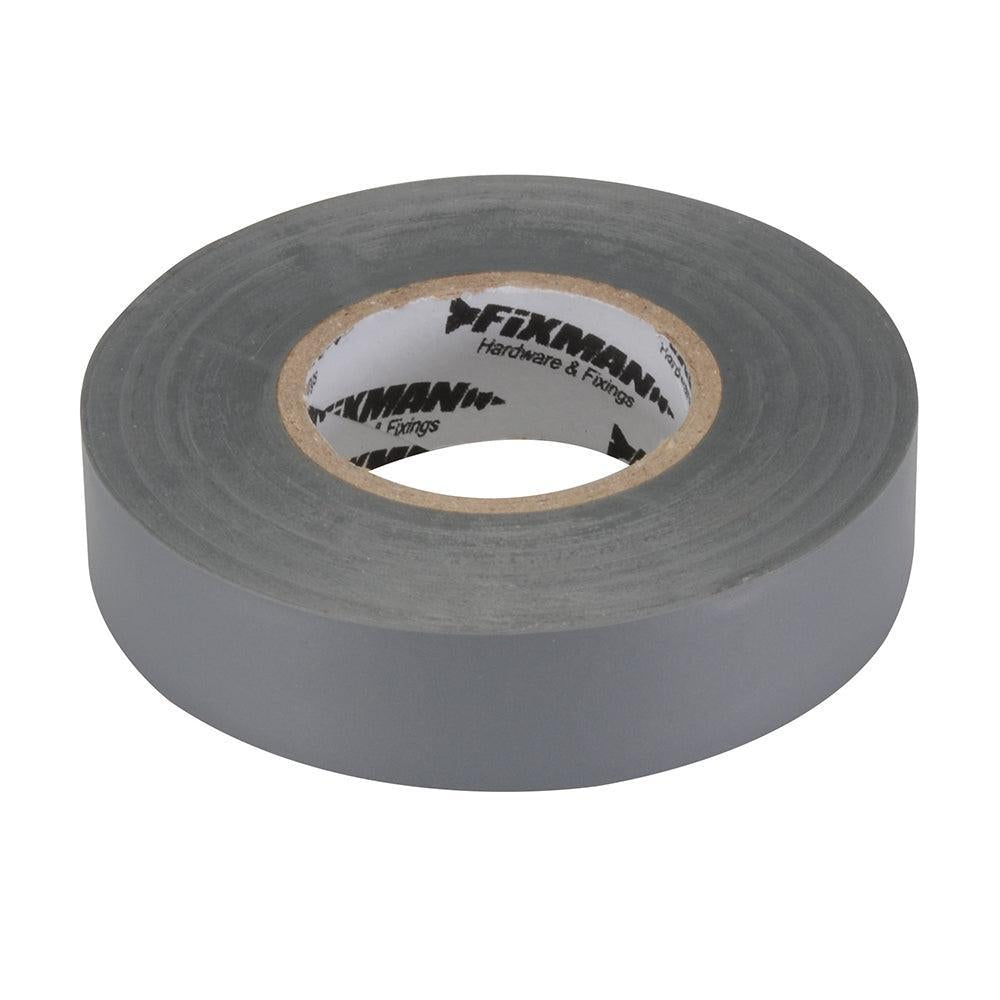 Fixman - Isolatietape 19 mm x 33 m, grijs