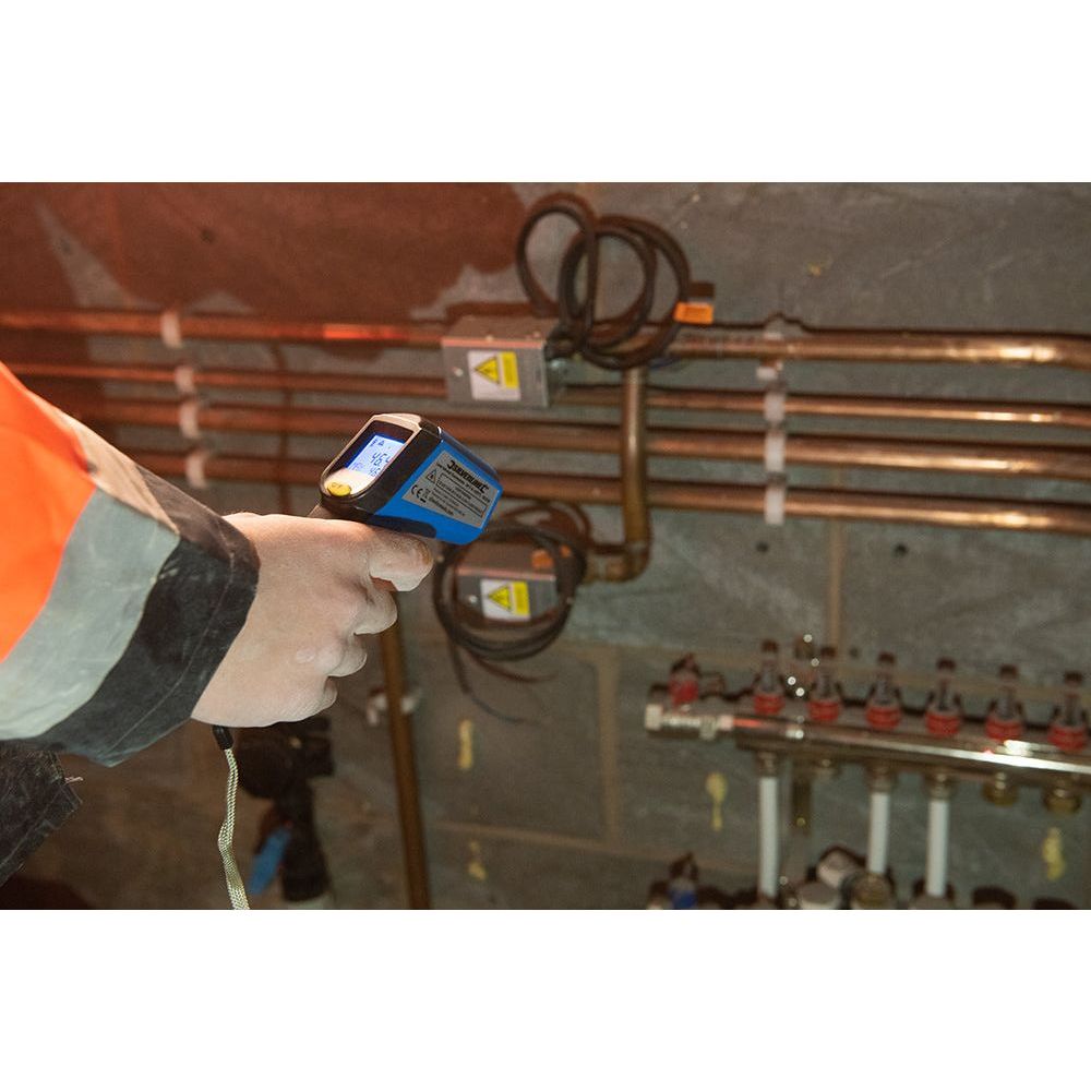 Silverline - Infrarood laser thermometer -38°C tot + 520°C