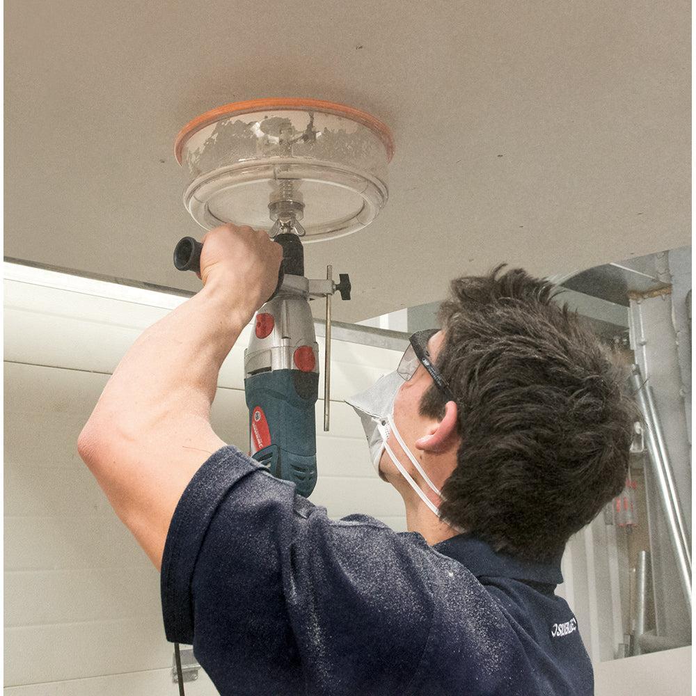 Silverline - Verstelbare gatenzaag met stofkap 40 - 200 mm dia.