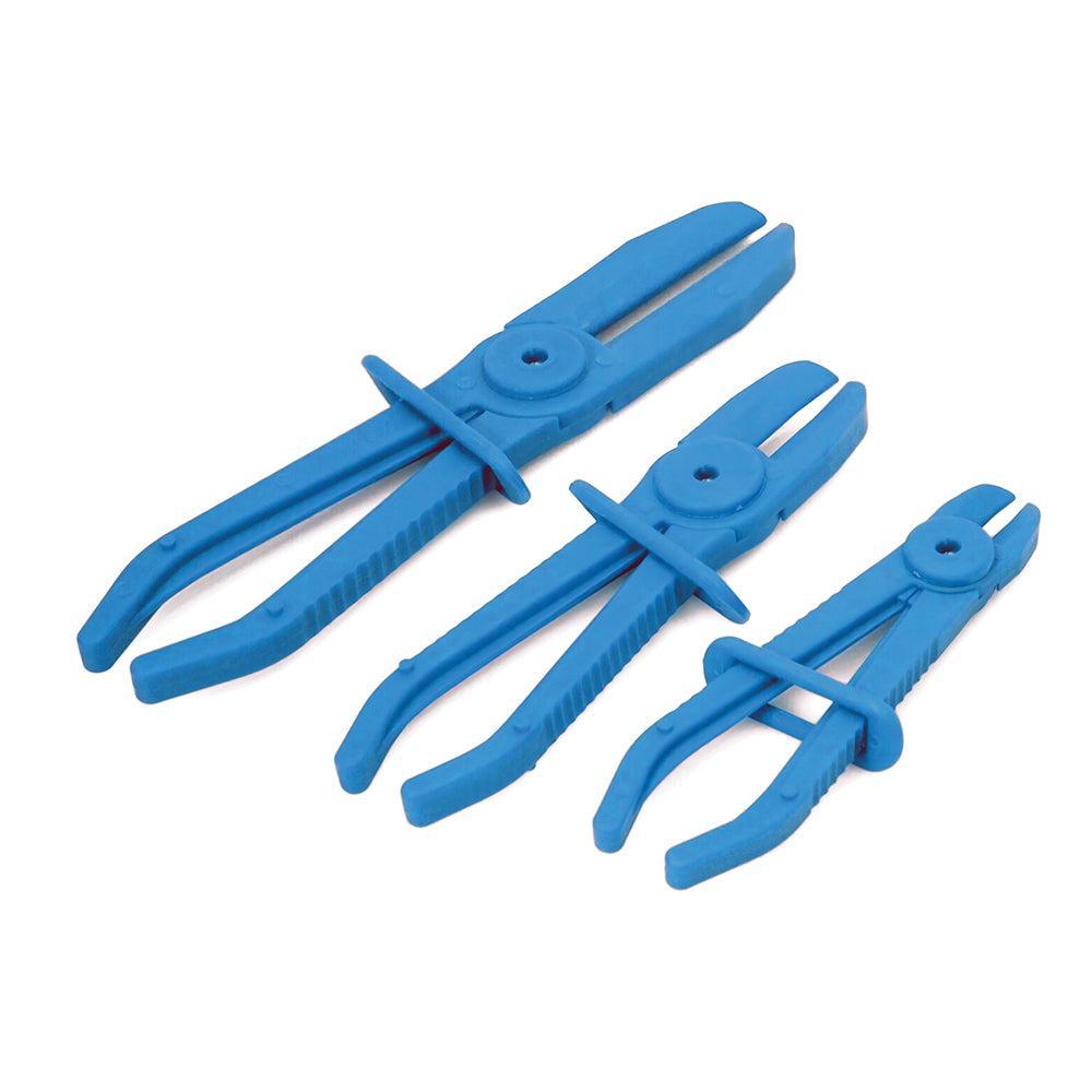 Silverline - 3-delige flexibele slangklemmen set 3-delige set