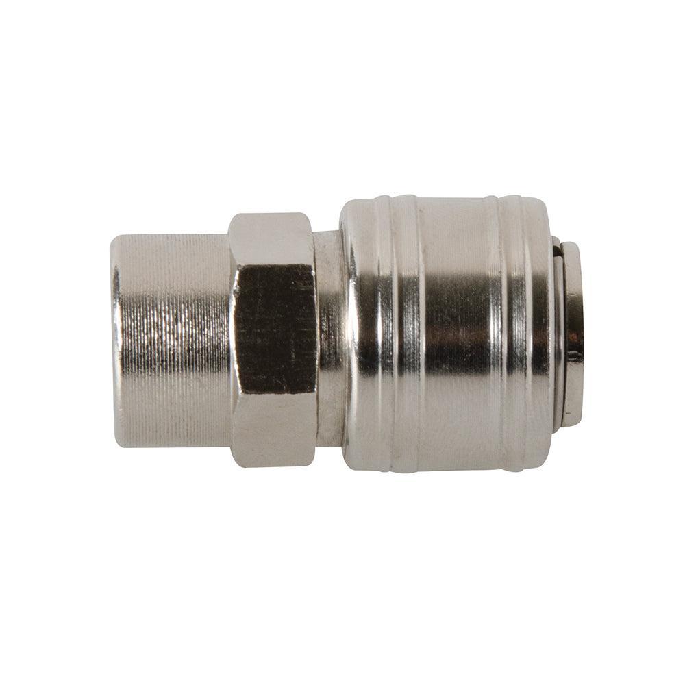 Silverline - EU luchtslang snelkoppeling, vrouwelijke draad 1/4" BSP