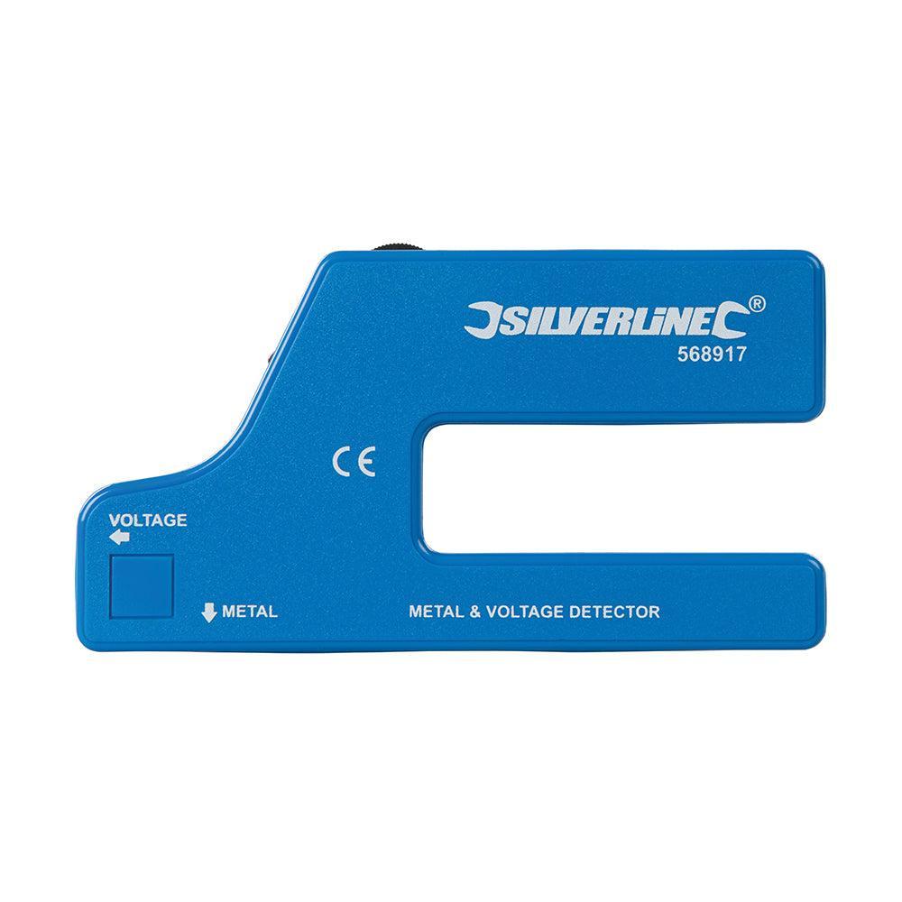 Silverline - Metaal en spanning detector 1 x 9 V (PP3)