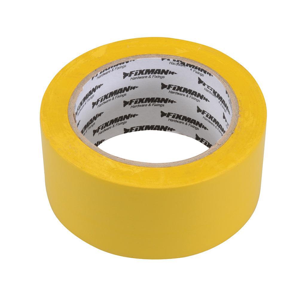 Fixman - Isolatietape 50 mm x 33 m, geel
