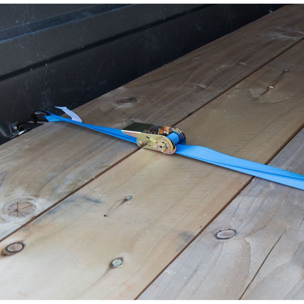 Silverline - Eindeloze ratel spanband, 2 pk. 5m x 25 mm, vermogen 500 kg - capaciteit 1000 kg