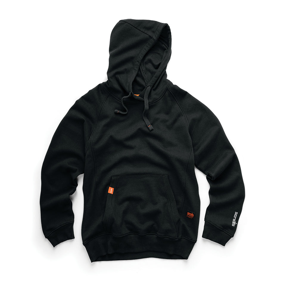 Scruffs - Eco Worker hoodie, zwart