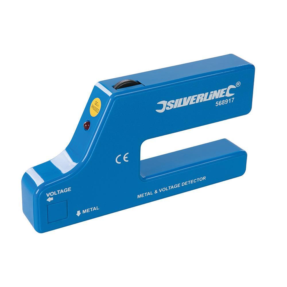 Silverline - Metaal en spanning detector 1 x 9 V (PP3)