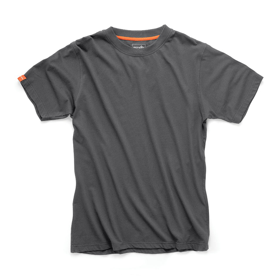 Scruffs - Eco Worker T-shirt, grijs-0