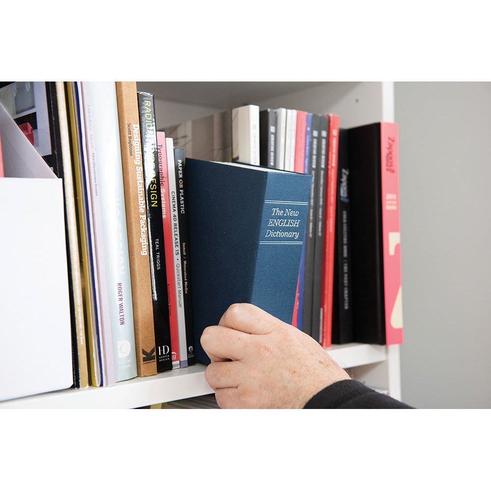 Silverline - 3-cijfercombinatie boekenkluis 180 x 115 x 55 mm