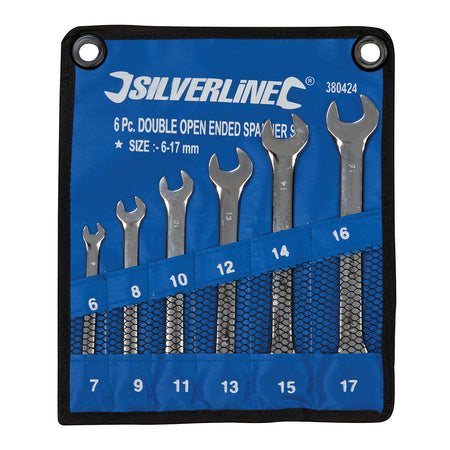 Silverline - 6-delige offset steeksleutel set