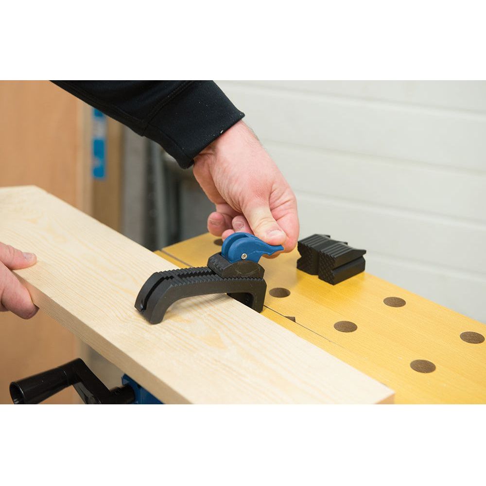 Silverline - Werkbankklem, 2 pk. 2-delige set