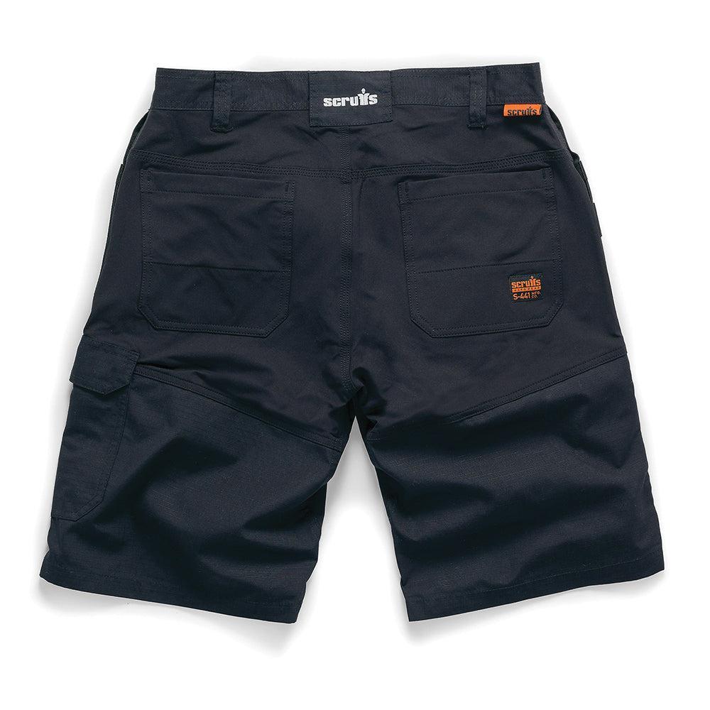 Scruffs - Werk-flexshort Holster, zwart