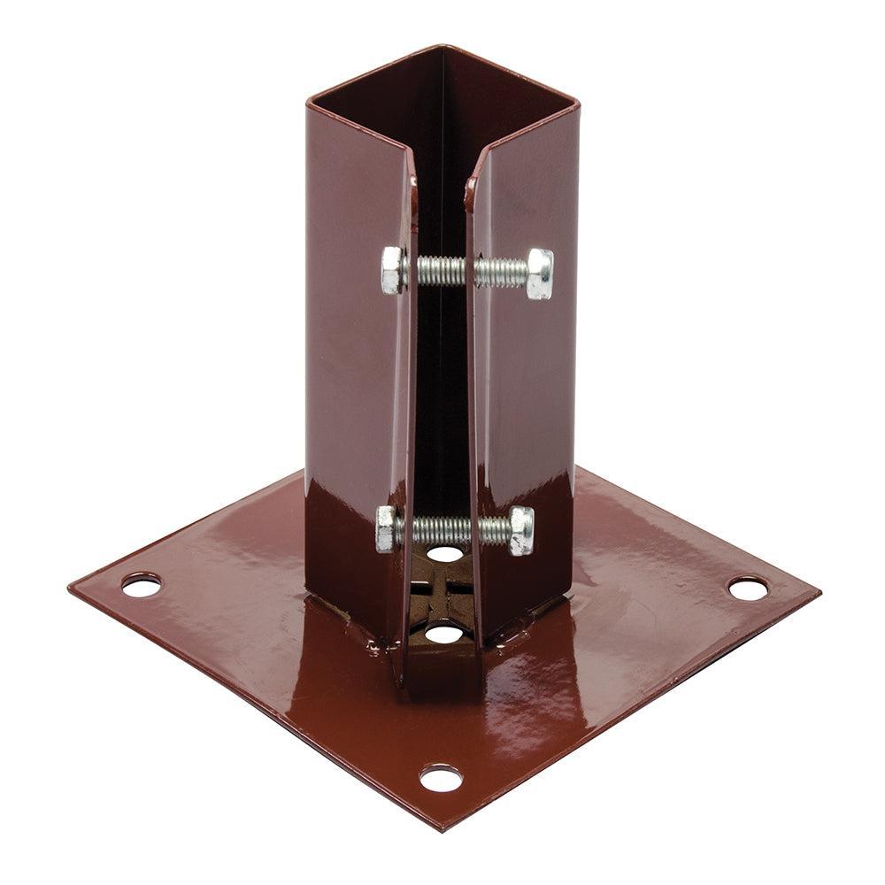 Fixman - Vast te bouten paalhouder 50 x 50 mm