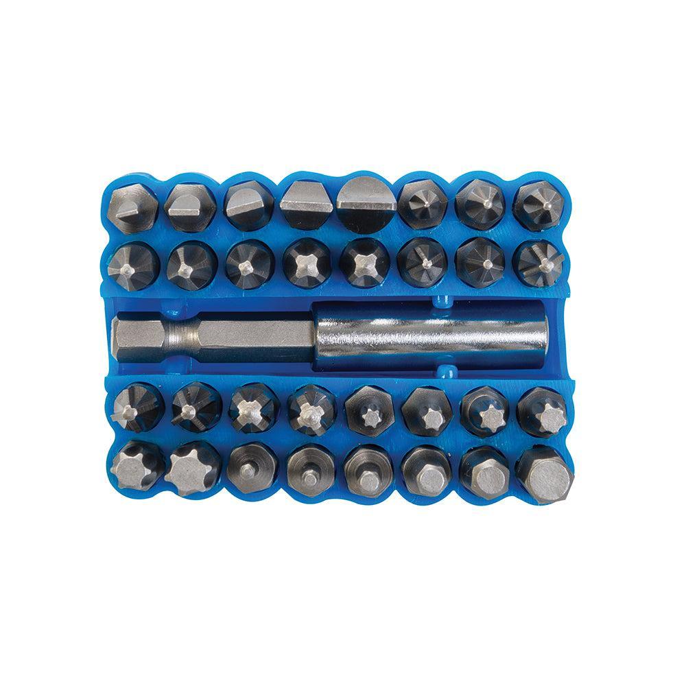 Silverline - 33-delige schroevendraaier bit set 25 mm