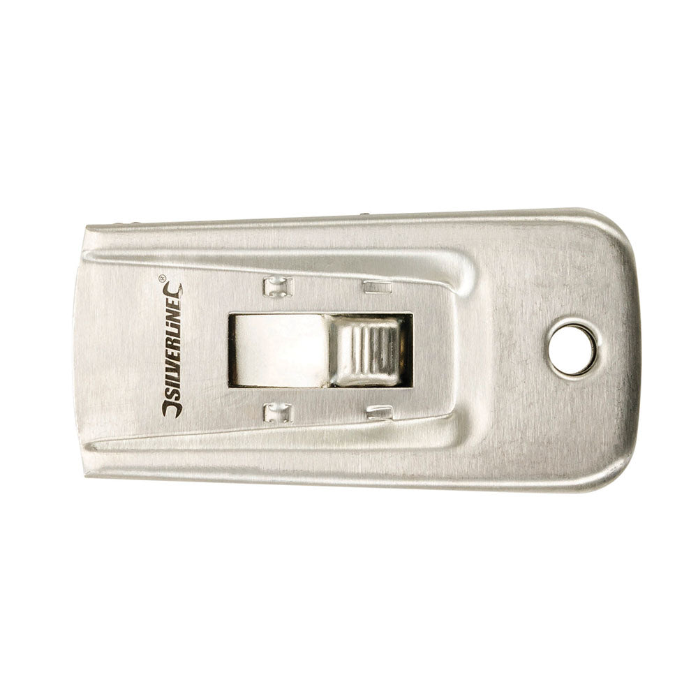 Silverline - Intrekbare stalen vensterschraper 100 mm