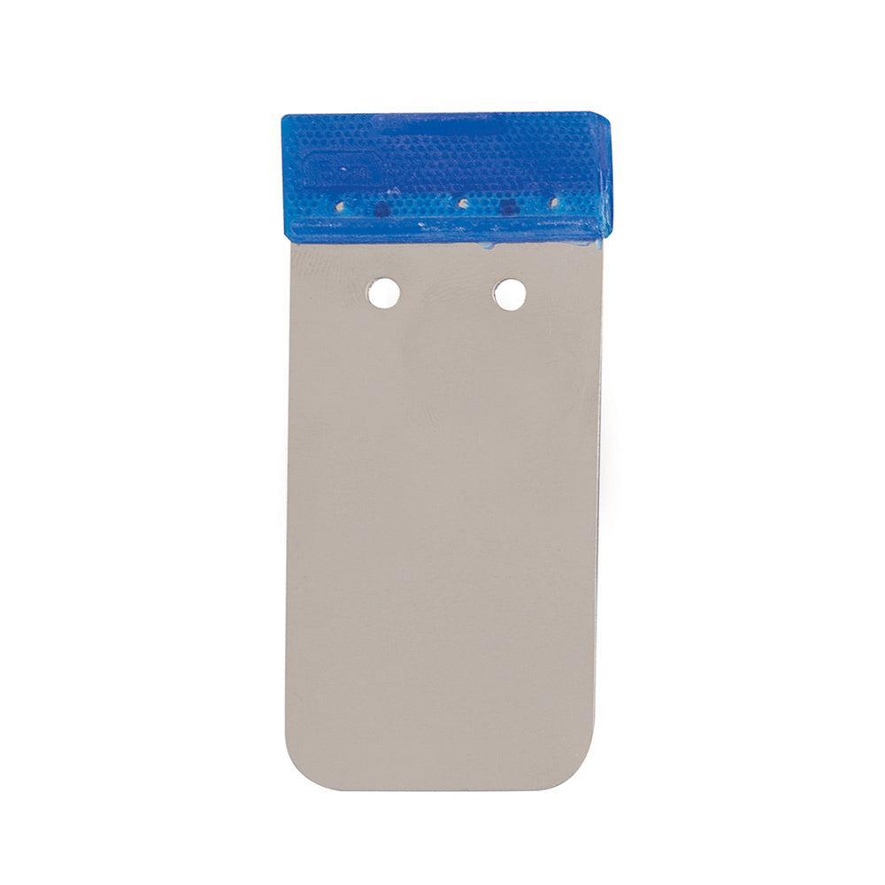 Silverline - 4-delige roestvrijstalen carosserie plamuurmessen set 50, 80, 100 en 120 mm