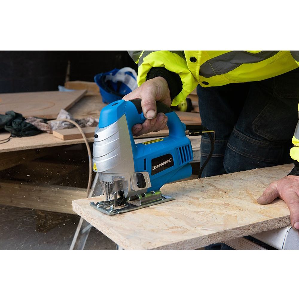 Silverline - 710 W laser decoupeerzaag