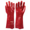 Silverline - Rode PVC werkhandschoenen