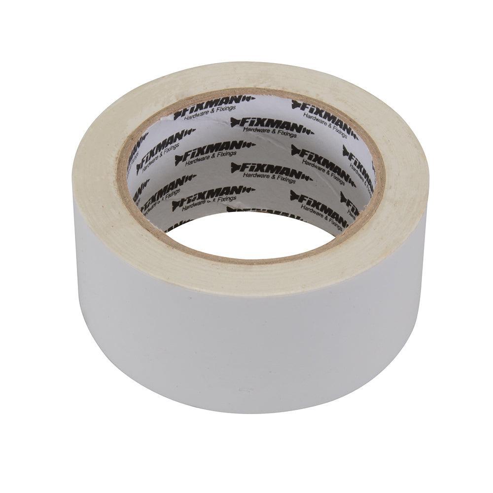 Fixman - Isolatietape 50 mm x 33 m, wit