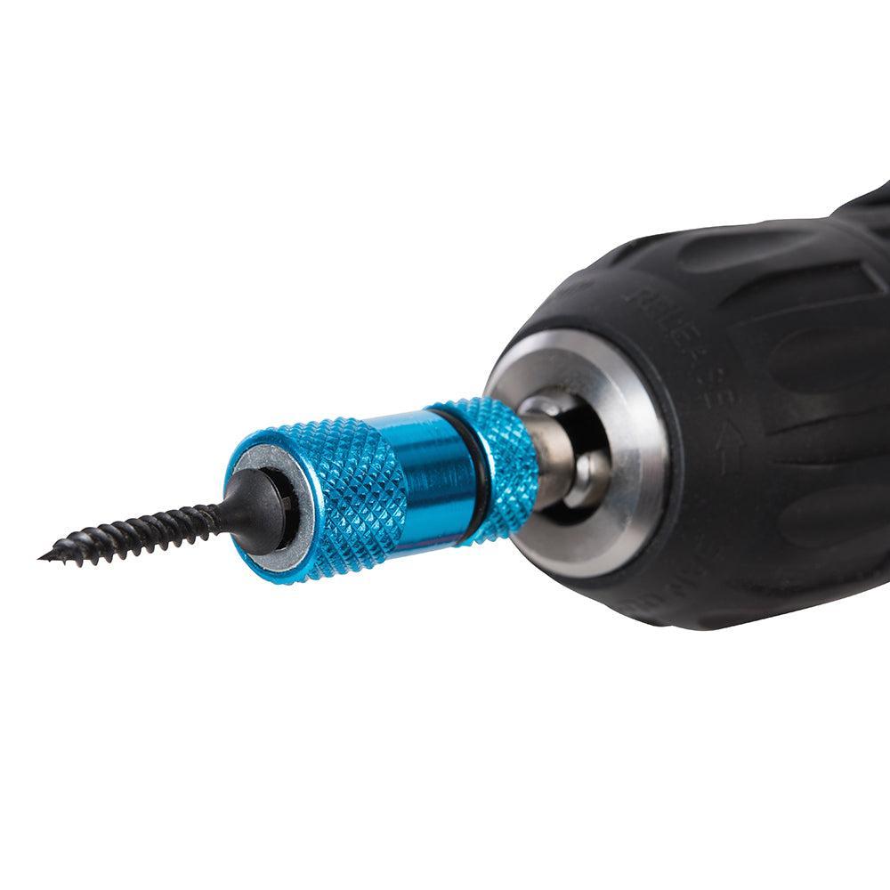 Silverline - Gipsplaat bithouder 1/4", zeskant schacht