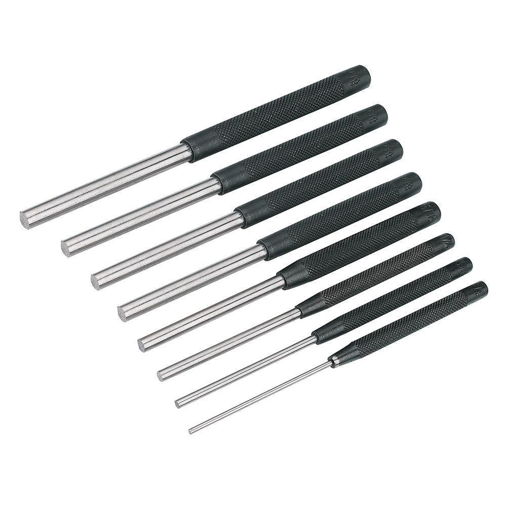Silverline - 8-delige pin priemen set