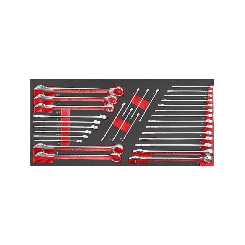 Glory red & black 6 drawer top chest with 227pc tools (S&M)