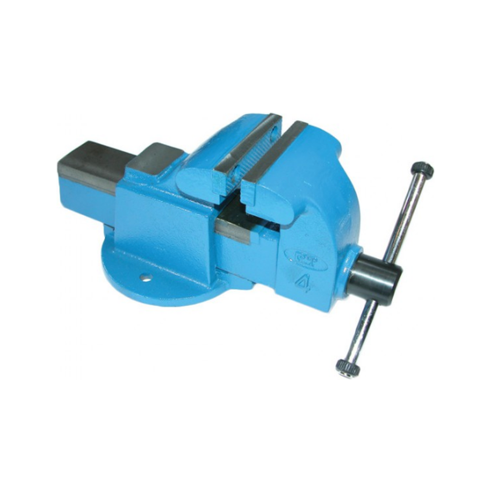 Grey cast iron bench vise (w/o base) 5"