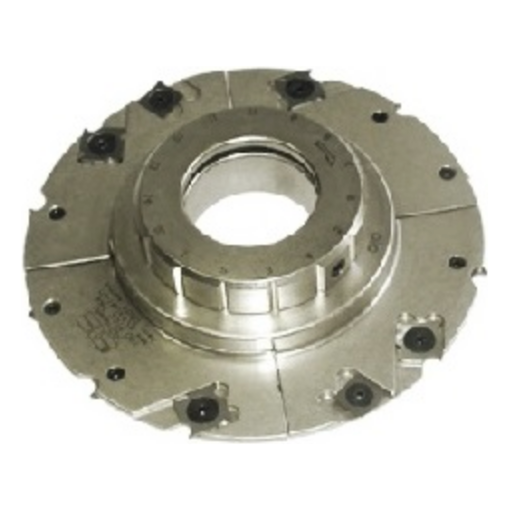 Groeffrees verstelbaar met klok