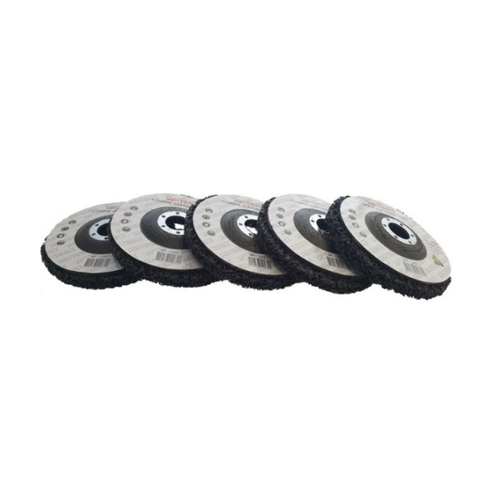 Grove reinigingsschijf 125 mm boring 22,2 mm reinigingsvlak 5st