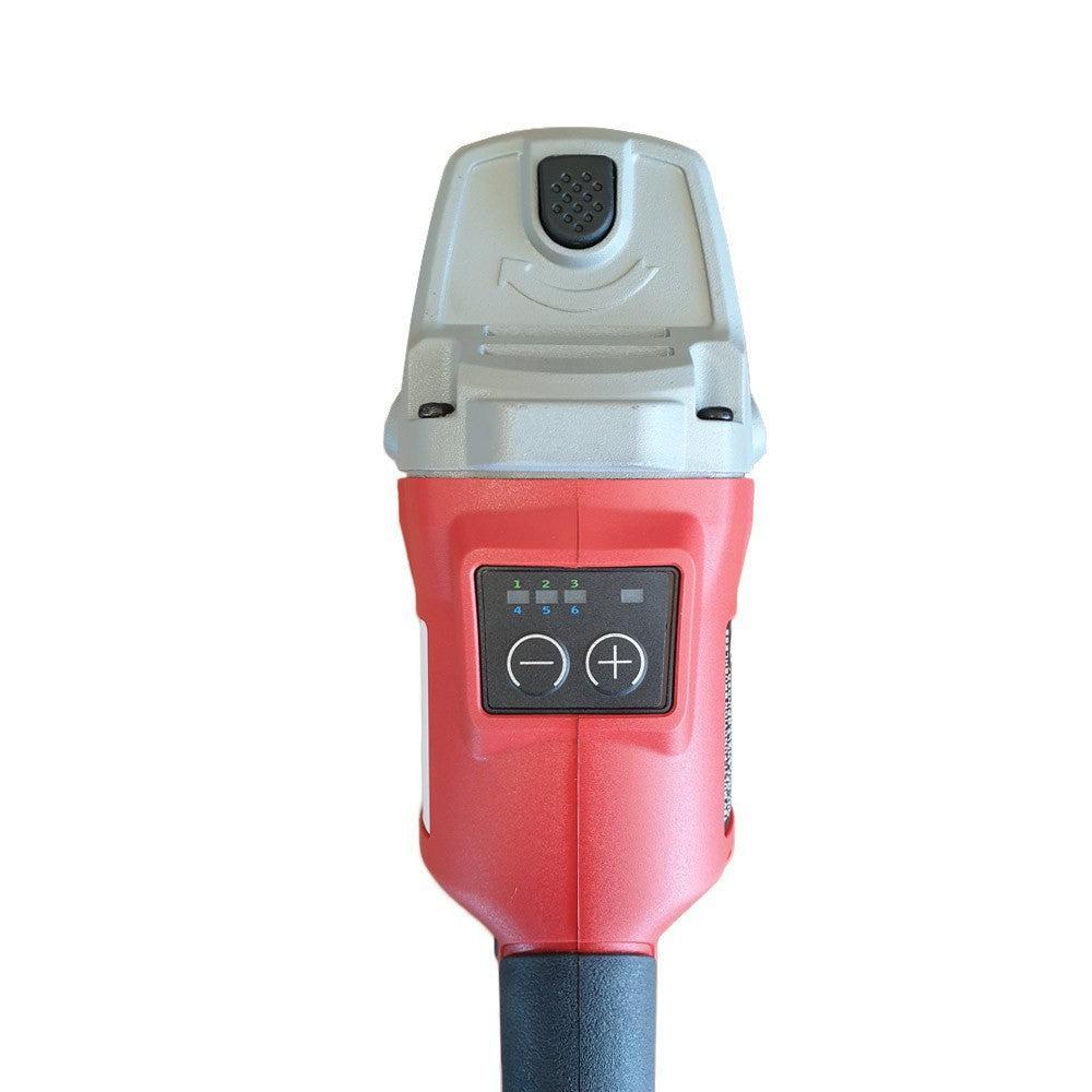 Haakse slijper (zonder accu) in koffer