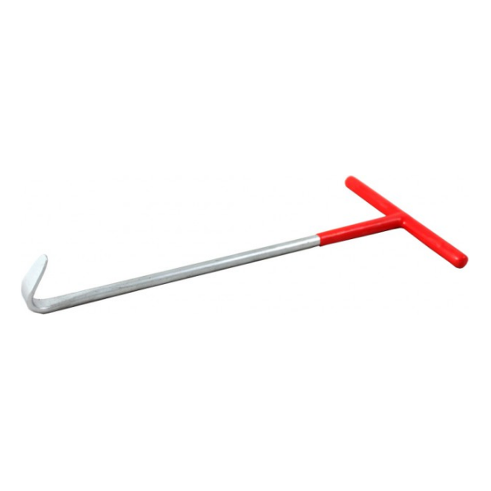 Haken voor uitlaat rubbers