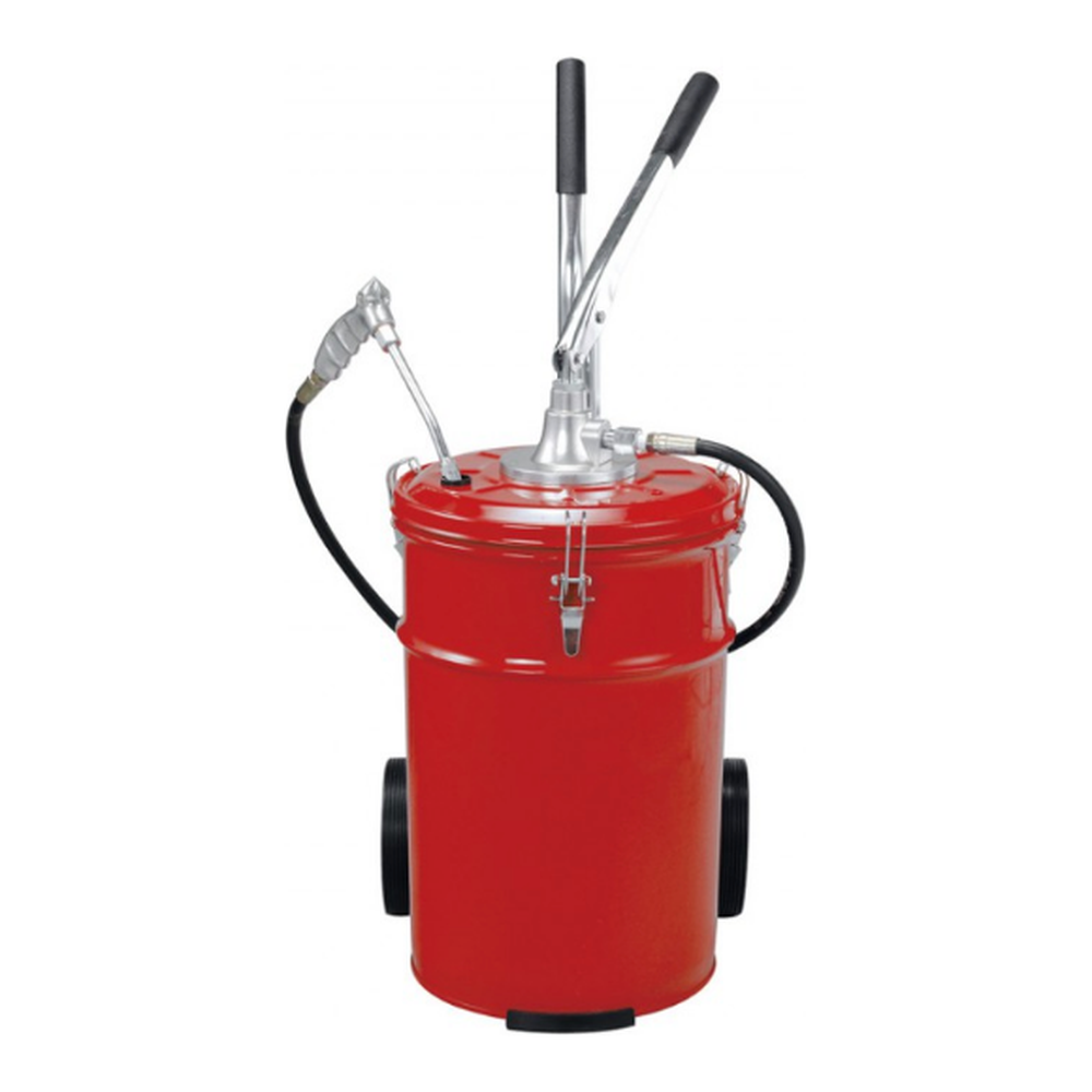 Hand lubricator for grease