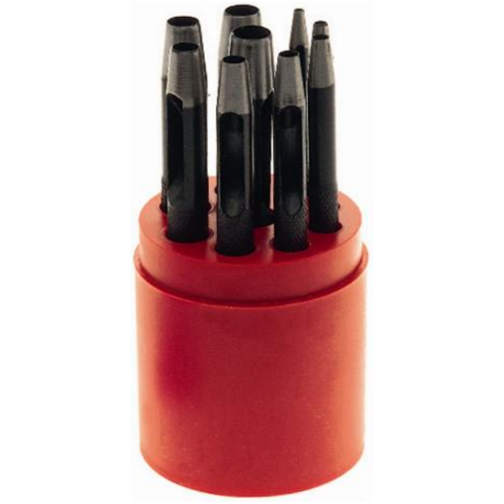 Holpijpset in kunststof koker 2-10mm