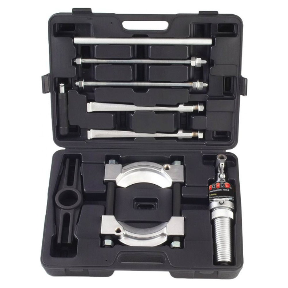 Hydraulic bearing separator puller set - 12 tons